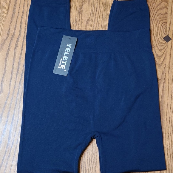 Yelete Leg wear Dark Navy Leggings Plus size - Picture 1 of 6